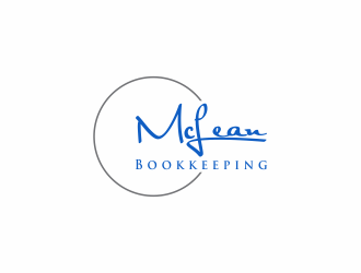 McLean Bookkeeping  - OR - McLean Bookkeeping & Consulting logo design by santrie