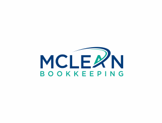 McLean Bookkeeping  - OR - McLean Bookkeeping & Consulting logo design by santrie