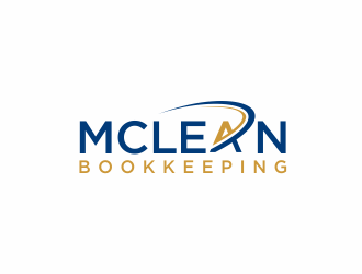 McLean Bookkeeping  - OR - McLean Bookkeeping & Consulting logo design by santrie