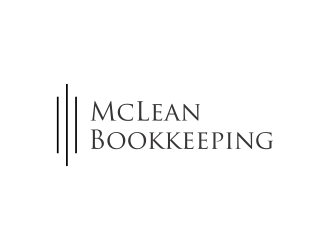 McLean Bookkeeping  - OR - McLean Bookkeeping & Consulting logo design by funsdesigns