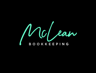 McLean Bookkeeping  - OR - McLean Bookkeeping & Consulting logo design by M J