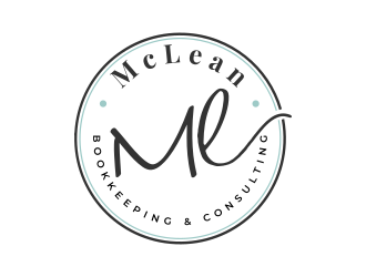 McLean Bookkeeping  - OR - McLean Bookkeeping & Consulting logo design by falah 7097