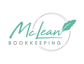 McLean Bookkeeping  - OR - McLean Bookkeeping & Consulting logo design by Gopil