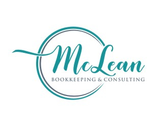 McLean Bookkeeping  - OR - McLean Bookkeeping & Consulting logo design by maspion