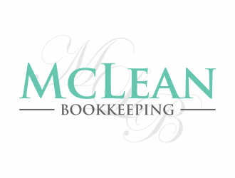 McLean Bookkeeping  - OR - McLean Bookkeeping & Consulting logo design by hopee