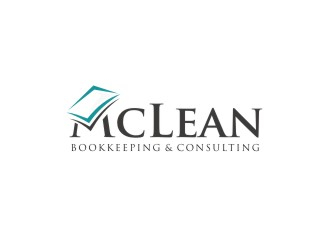 McLean Bookkeeping  - OR - McLean Bookkeeping & Consulting logo design by maspion