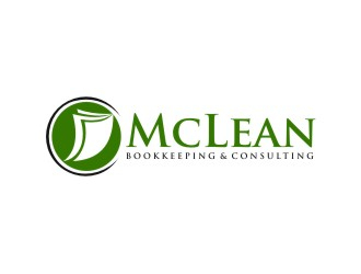 McLean Bookkeeping  - OR - McLean Bookkeeping & Consulting logo design by maspion