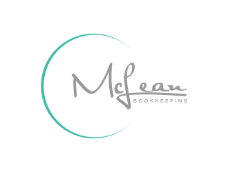 McLean Bookkeeping  - OR - McLean Bookkeeping & Consulting logo design by mukleyRx