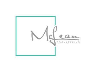 McLean Bookkeeping  - OR - McLean Bookkeeping & Consulting logo design by mukleyRx