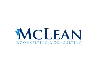 McLean Bookkeeping  - OR - McLean Bookkeeping & Consulting logo design by maspion