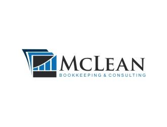 McLean Bookkeeping  - OR - McLean Bookkeeping & Consulting logo design by maspion