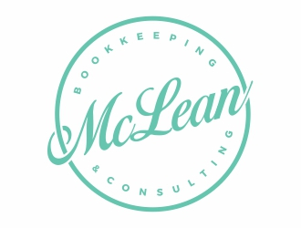 McLean Bookkeeping  - OR - McLean Bookkeeping & Consulting logo design by Alfatih05