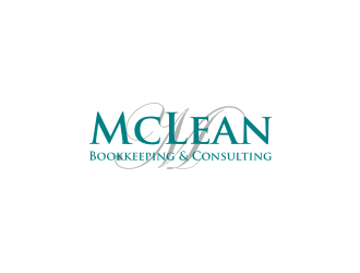 McLean Bookkeeping  - OR - McLean Bookkeeping & Consulting logo design by sodimejo