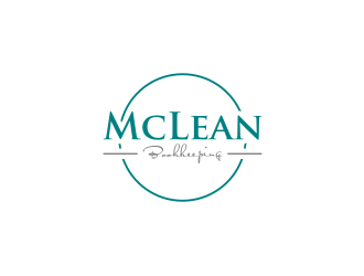 McLean Bookkeeping  - OR - McLean Bookkeeping & Consulting logo design by sodimejo