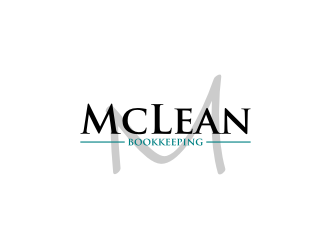 McLean Bookkeeping  - OR - McLean Bookkeeping & Consulting logo design by sodimejo