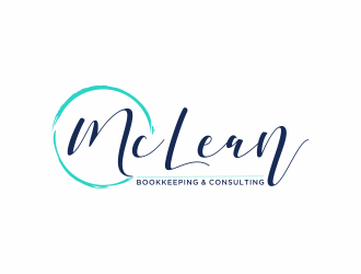 McLean Bookkeeping  - OR - McLean Bookkeeping & Consulting logo design by Mahrein