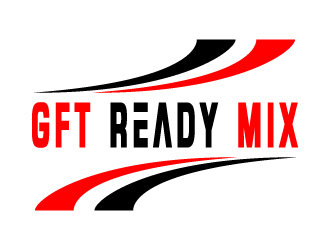 GFT READY MIX  logo design by pilKB