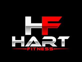 HART FITNESS logo design by ElonStark