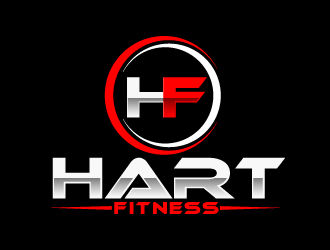 HART FITNESS logo design by ElonStark