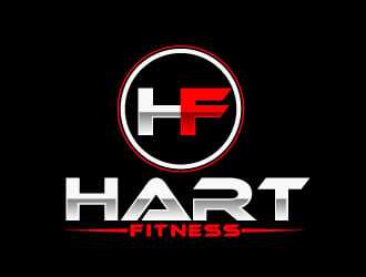 HART FITNESS logo design by ElonStark