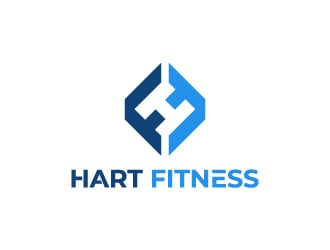 HART FITNESS logo design by NadeIlakes