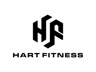 HART FITNESS logo design by ozenkgraphic