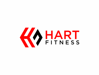 HART FITNESS logo design by Renaker