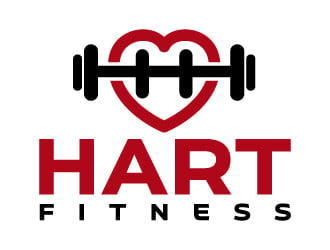 HART FITNESS logo design by jaize