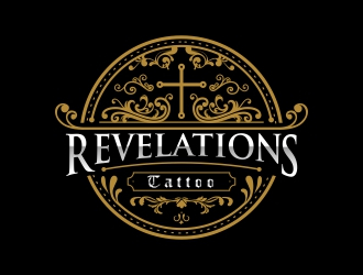 Revelations Tattoo logo design by DMC_Studio