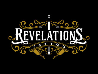 Revelations Tattoo logo design by daywalker