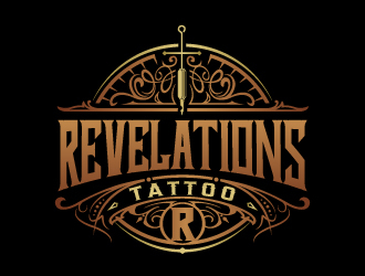 Revelations Tattoo logo design by jaize