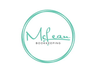 McLean Bookkeeping  - OR - McLean Bookkeeping & Consulting logo design by vostre