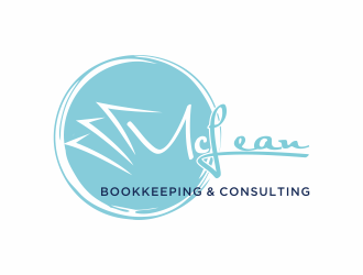 McLean Bookkeeping  - OR - McLean Bookkeeping & Consulting logo design by Mahrein