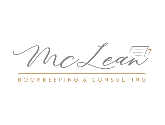 McLean Bookkeeping  - OR - McLean Bookkeeping & Consulting logo design by Gopil