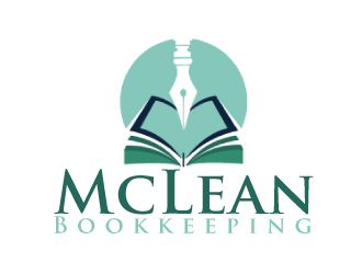 McLean Bookkeeping  - OR - McLean Bookkeeping & Consulting logo design by ElonStark