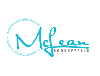 McLean Bookkeeping  - OR - McLean Bookkeeping & Consulting logo design by ElonStark