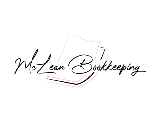 McLean Bookkeeping  - OR - McLean Bookkeeping & Consulting logo design by chumberarto