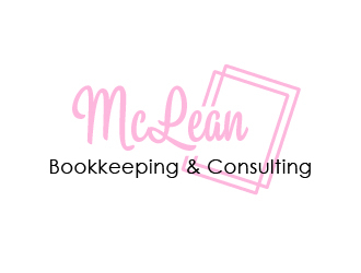 McLean Bookkeeping  - OR - McLean Bookkeeping & Consulting logo design by chumberarto