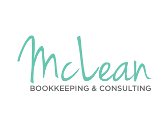 McLean Bookkeeping  - OR - McLean Bookkeeping & Consulting logo design by Franky.