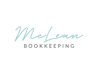 McLean Bookkeeping  - OR - McLean Bookkeeping & Consulting logo design by akilis13