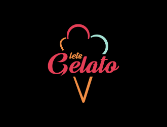 Lets Gelato logo design by jafar