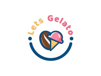 Lets Gelato logo design by jafar