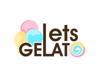 Lets Gelato logo design by veron