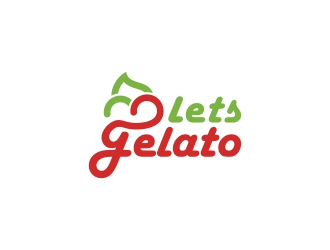 Lets Gelato logo design by KaySa