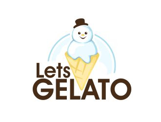 Lets Gelato logo design by veron