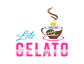 Lets Gelato logo design by savana