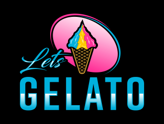 Lets Gelato logo design by savana