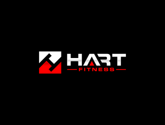 HART FITNESS logo design by ubai popi