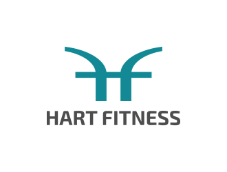 HART FITNESS logo design by Gopil