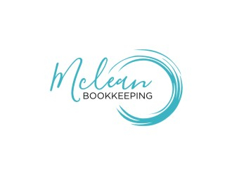 McLean Bookkeeping  - OR - McLean Bookkeeping & Consulting logo design by sabyan